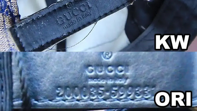 Nomor seri topi Gucci